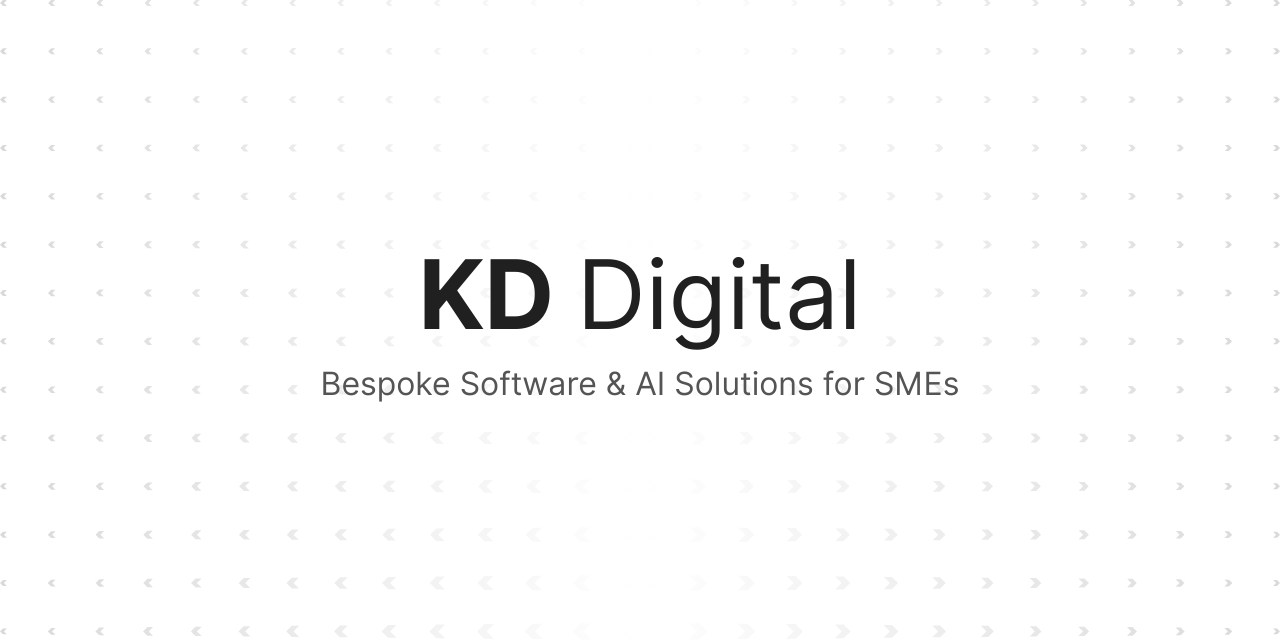 Kd Software Developer KD Digital - Bespoke Software & AI Solutions